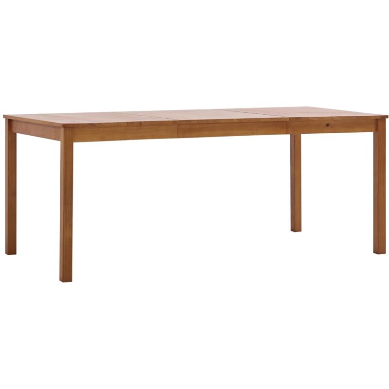 

vidaXL Mesa de Comedor de Madera de Pino Marrón Miel 180x90x73 cm - Marrón