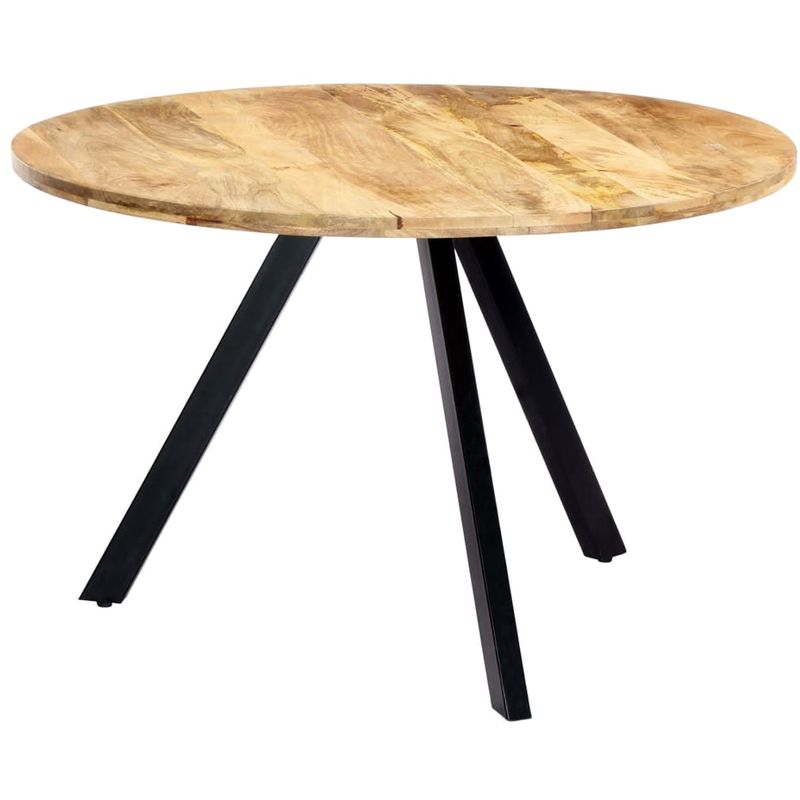 

Mesa de comedor de madera maciza de mango 120x76 cm