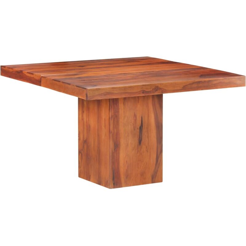 

BHD - Mesa de comedor de madera maciza de Sheesham 120x120x77 cm
