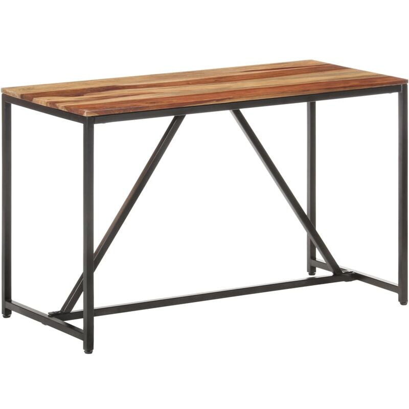 

vidaXL Madera Maciza de Sheesham Mesa de Comedor 120x60x76 cm - Marrón