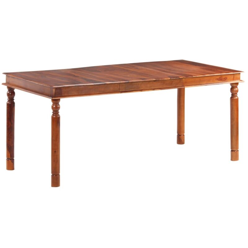 

vidaXL Mesa de comedor de madera maciza de sheesham 180x90x76 cm - Marrón