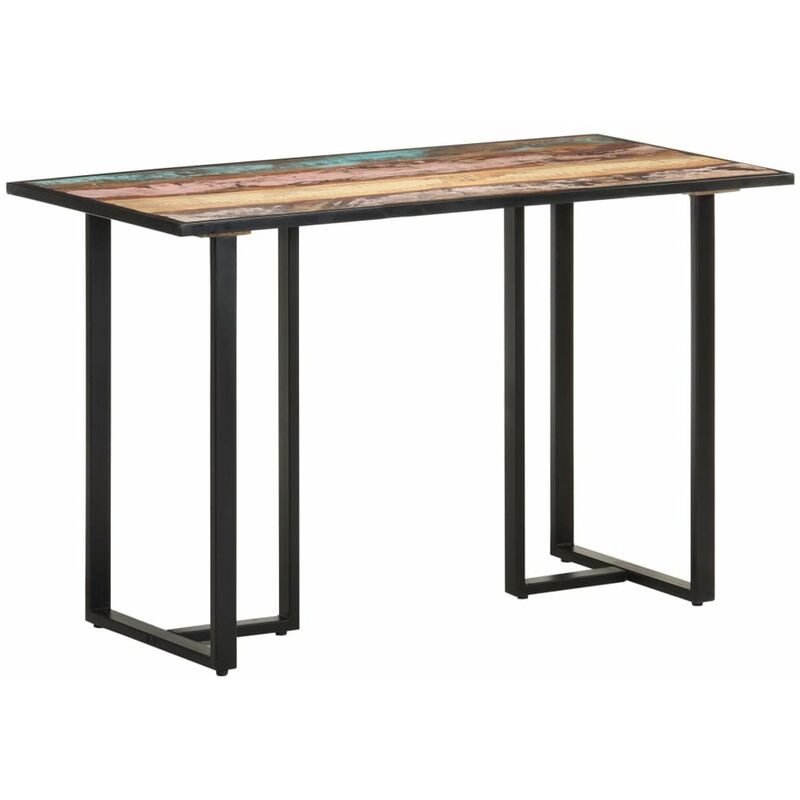 

Happyshopping - Mesa de comedor de madera maciza reciclada 120 cm