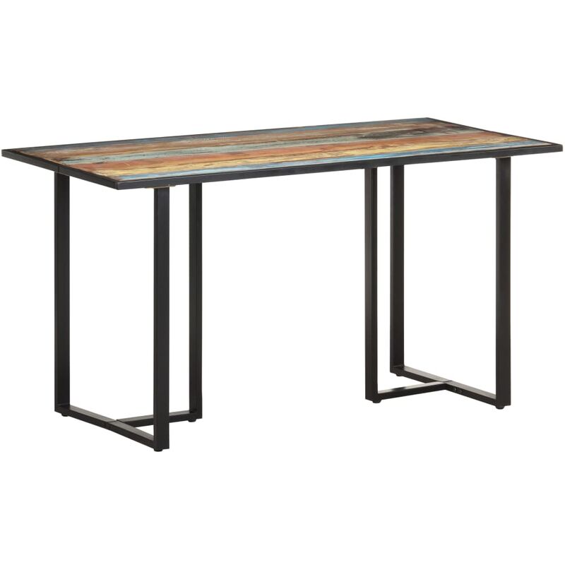 

Mesa de comedor de madera maciza reciclada 140 cm