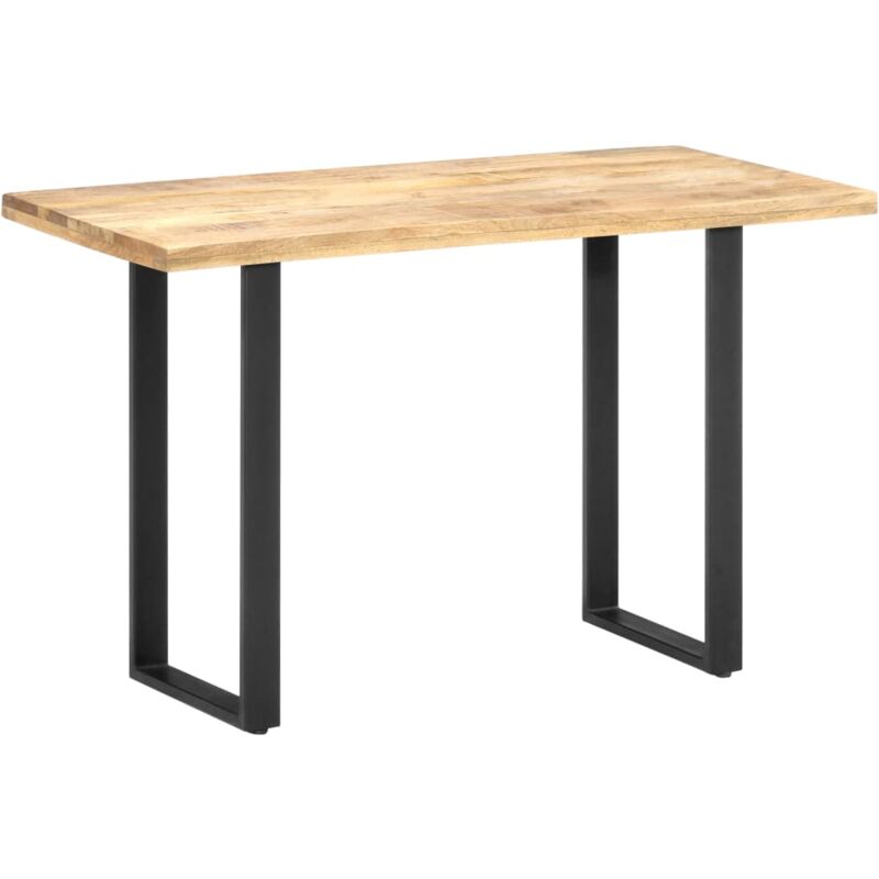 

vidaXL Mesa de Comedor de Madera Maciza de Mango 120x60x76 cm - Multicolor