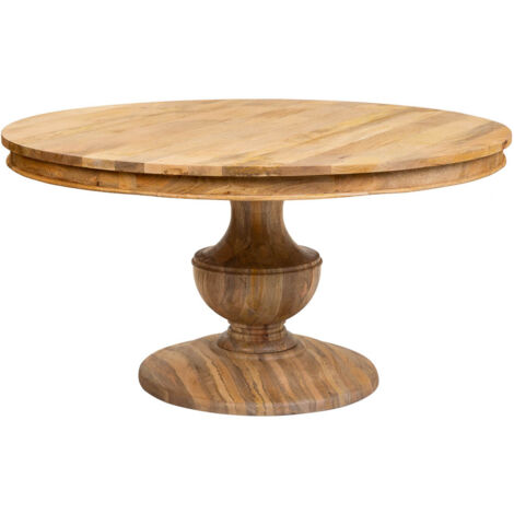 Mesa de comedor de madera marrón 150x77