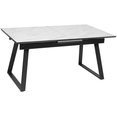 Mesa de comedor extensible Camburi 4 plazas 160x90x76cm - Atmosphera créateur d'intérieur