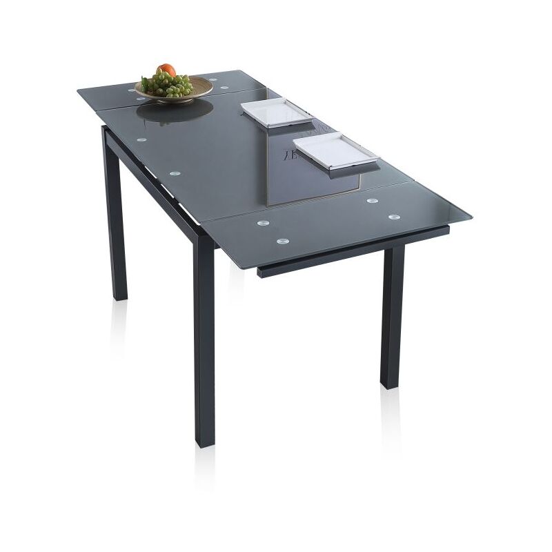 

Mesa de comedor extensible Milan 110Negro