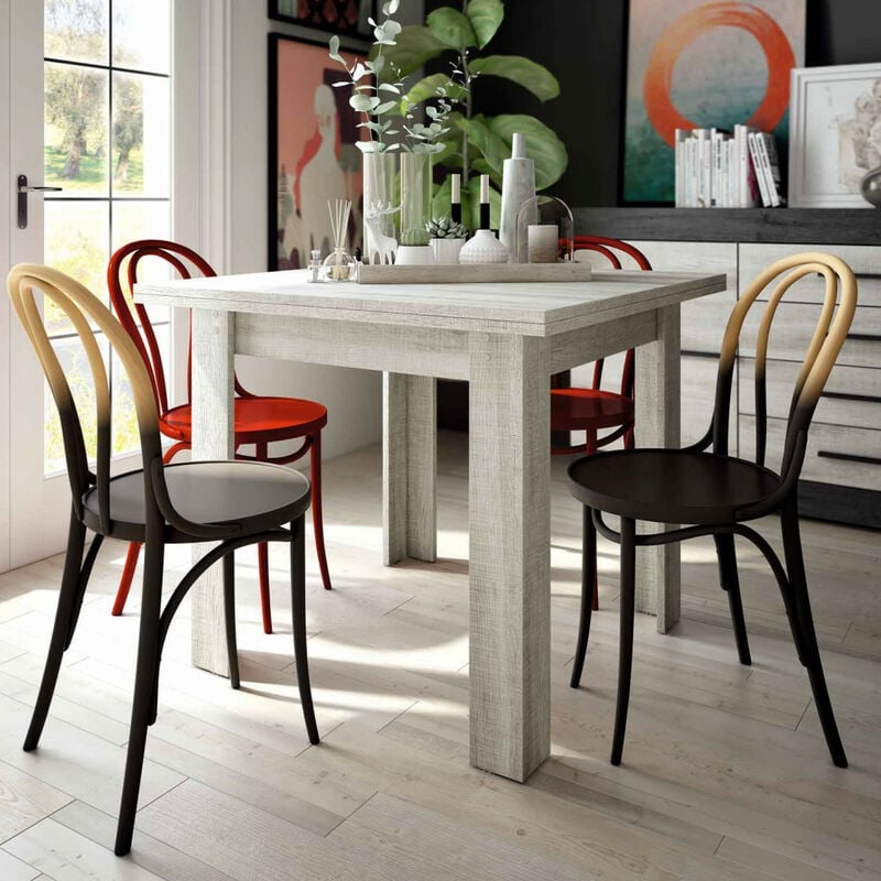 

Mesa De Comedor Libro Baikal Ancho: Cerrada : 90 Cm | Abierta : 180 Cm X Largo: