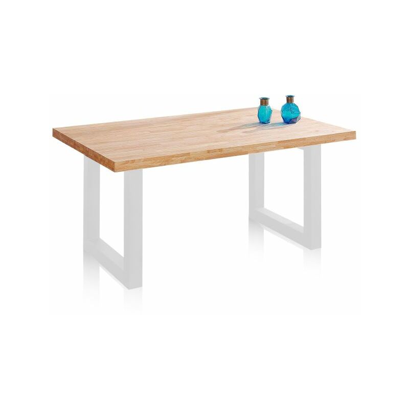 

Mesa de comedor LoftRoble salvaje-blanco160x100