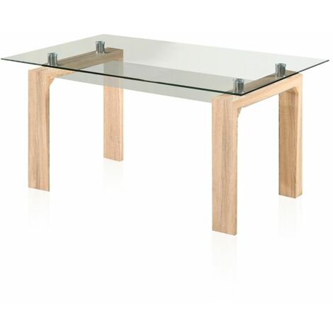 Mesa de comedor Lou Cambria 90cm (ancho) x 75cm (alto)