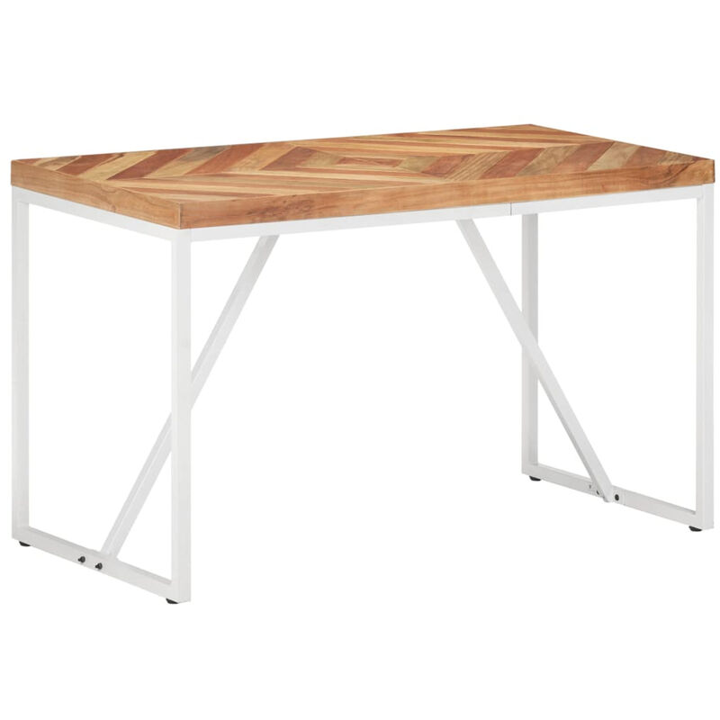 

Mesa de comedor madera maciza de acacia y mango 120x60x76 cm