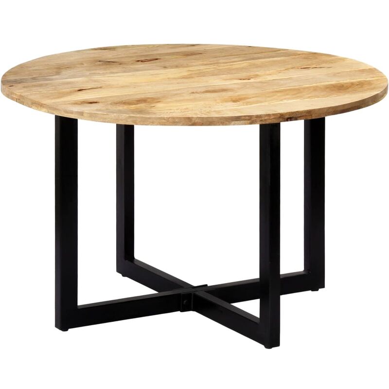 

Mesa de comedor madera maciza de mango 120x73 cm - Marrón
