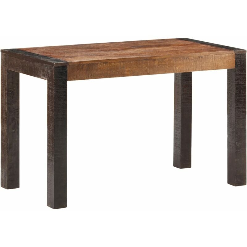 

BHD - Mesa de comedor madera maciza de mango rugosa 120x60x76 cm