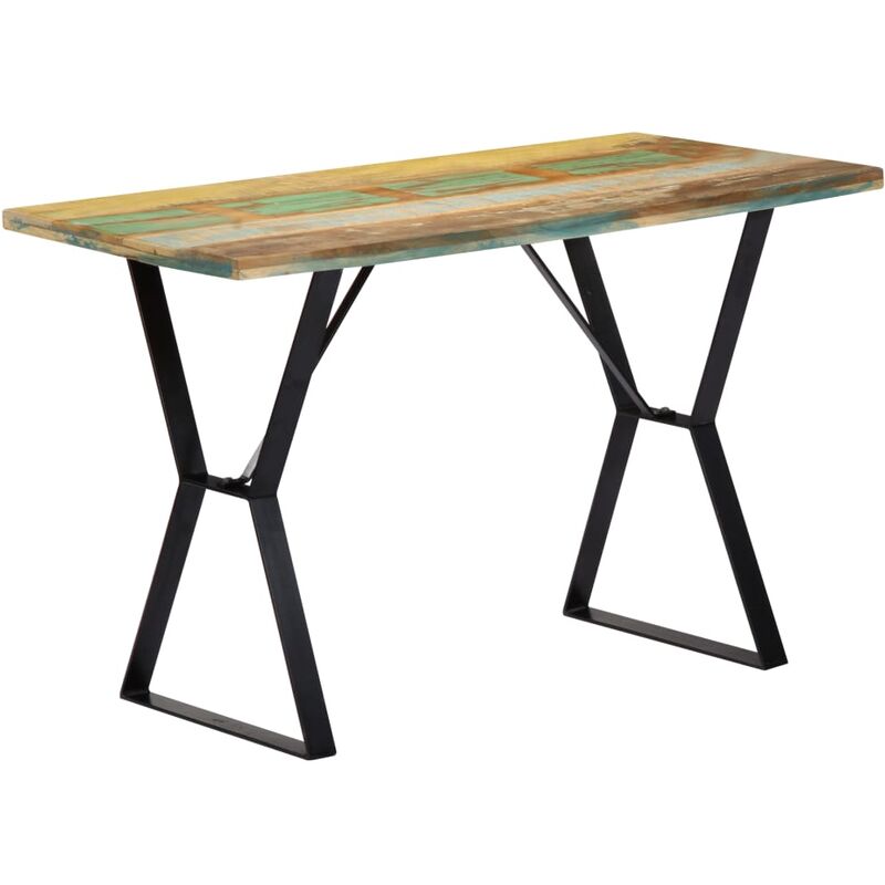

Mesa de comedor madera maciza reciclada 120x60x76 cm