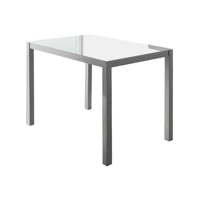 

Mesa de comedor marsella en acabados color blanca o negra 76 cm(alto)110 cm(ancho)75 cm(largo) Color Blanco