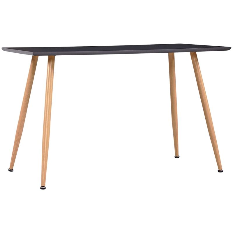 

Mesa de Comedor MDF 120x60x74 cm Gris y Color Roble - Gris - Vidaxl