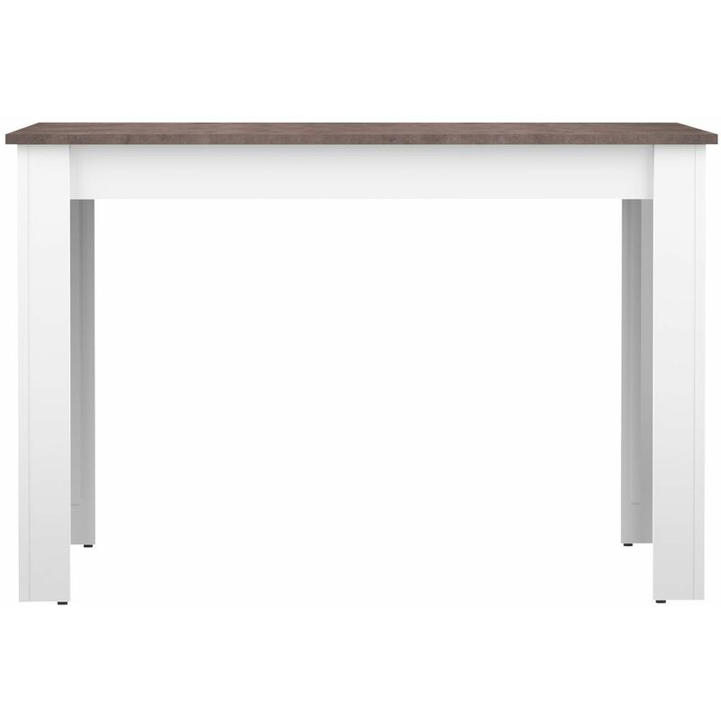 

Mesa de comedor NICE blanco y hormigón, 110 x 70 x 73 - blanco y hormigón
