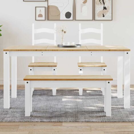Mesa de comedor PANAMA madera maciza pino  160x80x75 cm
