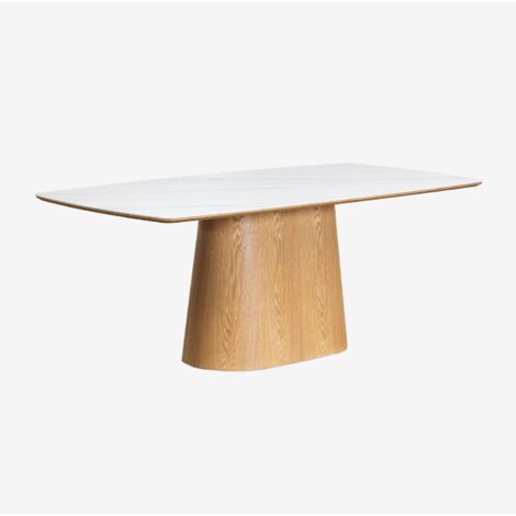 Mesa de Comedor Rectangular en Madera (200x100 cm) Aura SKLUM             