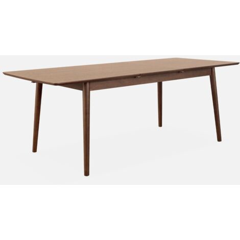 Mesa de comedor rectangular extensible de 6-8 plazas