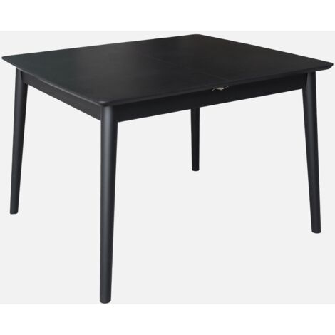 Mesa de comedor rectangular extensible de madera, 4-6 plazas