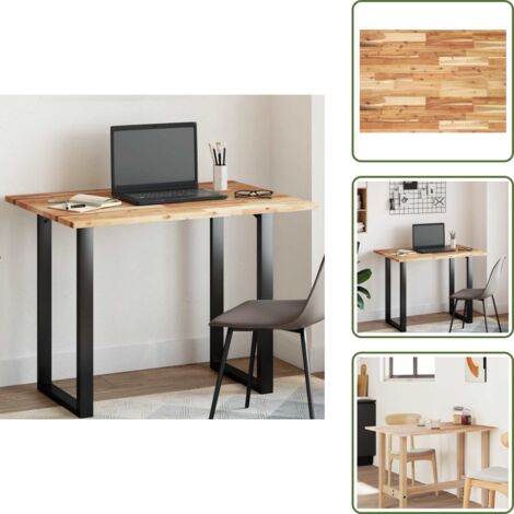 Mesa de comedor - vidaXL Tablero de mesa rectangular madera maciza de acacia 120x70x2 cm - Mesa de centro