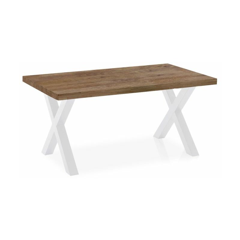 

Mesa de comedor X-Loft 160Roble boreal - Blanco160x90