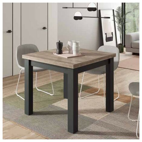 Jesi Liber Wood Mesa comedor extensible 90-180x90cm consola libro