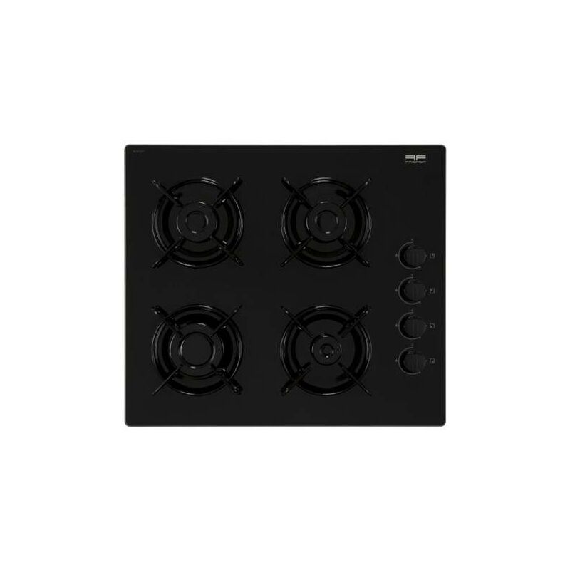 

Mesa de cristal negro 4 quemadores de gas 59.4x52.3x4.35