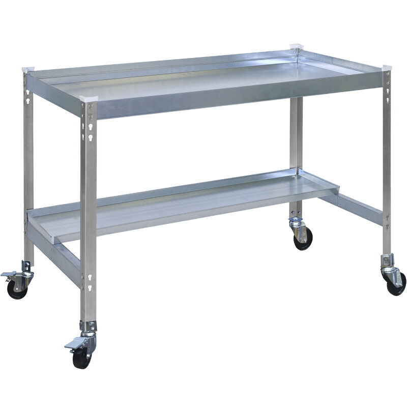 

KIT SIMONGARDEN DESK MOB. 1500x600 GRIS/GALVA - Simonrack