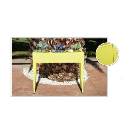 Mesa de Cultivo Metal Cuadrada