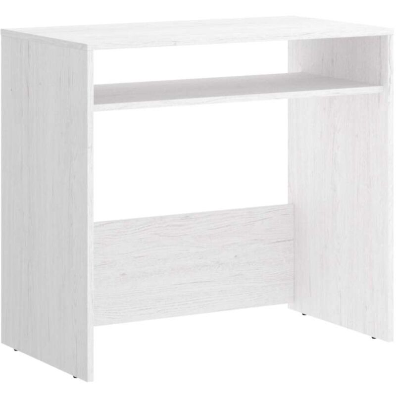 

Mesa de despacho Mengibar artic acabado blanco 75 cm(alto)79 cm(ancho)50 cm(fondo) Color ARTIC