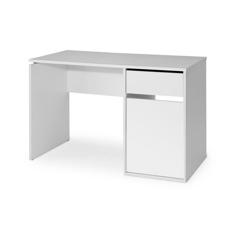 

Mesa de Escritorio Burgos 5212 con cajón y puerta (ancho 120cm) | Blanco