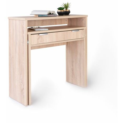 Mesa de escritorio consola Aput Cambria 90cm (ancho) x 87,5cm (alto)