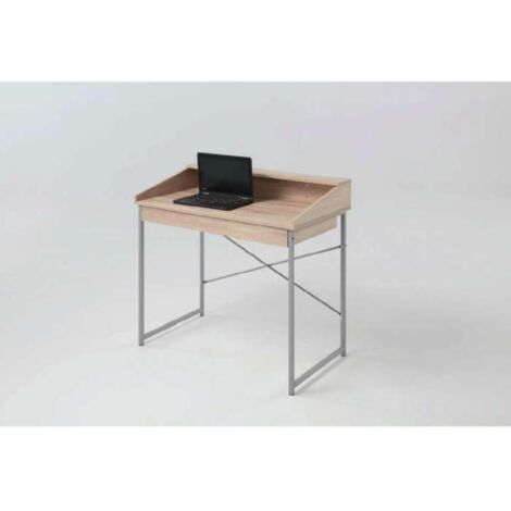 Mesa de escritorio Kala pequeña 1 cajón en acabado madera 69 cm(alto)100 cm(ancho)50 cm(largo)