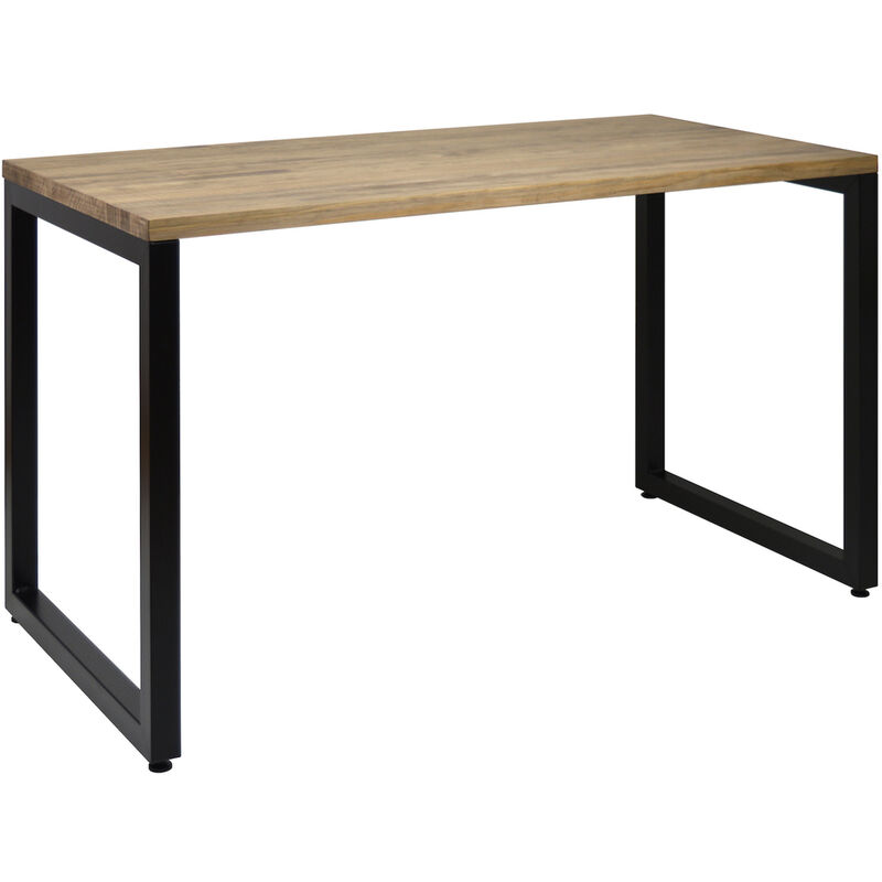 

Mesa de estudio iCub Industrial Vintage – 60x120x73 – Negro.