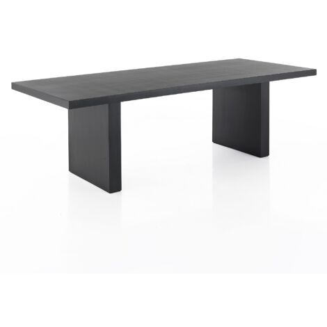 Mesa de exterior en resina cemento cm. Al.77 x P.100 x L.240