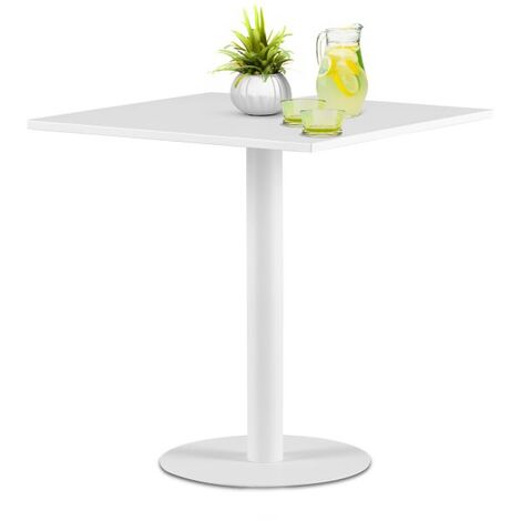 Mesa de exterior Glot Blanco 70cm (ancho) x 73cm (alto)