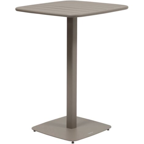Mesa de jardín Alegoria 2 plazas 70x70cm café - Hespéride