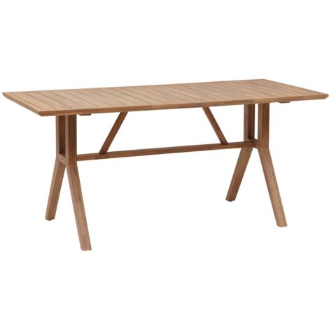 Mesa de jardín alta rectangular Papouasie acacia - 8 plazas - Hespéride