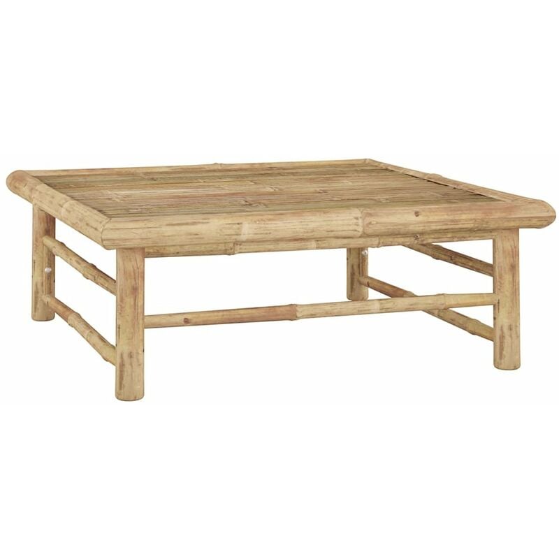

Mesa de jardin de bambu 65x65x30 cm
