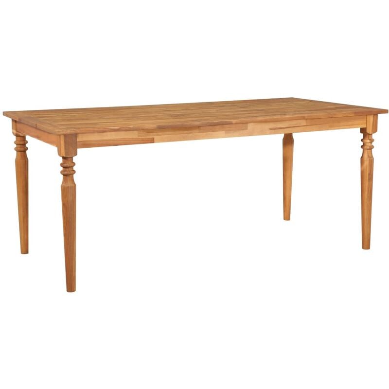 

Mesa de jardín de madera maciza de acacia 170x90x75 cm