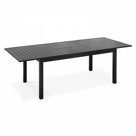 Mesa de jardín extensible hasta 200 cm en aluminio Homemotion - Sciullo