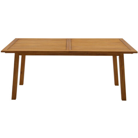 Mesa de jardín extensible de madera maciza 180-240 cm MAYEL