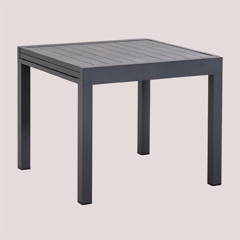 SKLUM  Mesa de Jardín Extensible Rectangular en Aluminio (90-180x90 cm) Starmi