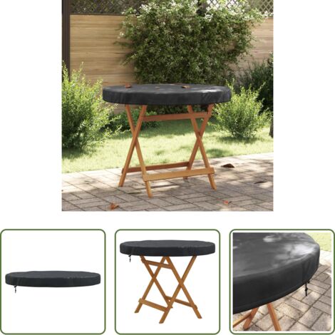 Mesa de jardín -  Funda para mesa de exterior 92 x 92 x 10 cm Tela Oxford 420D