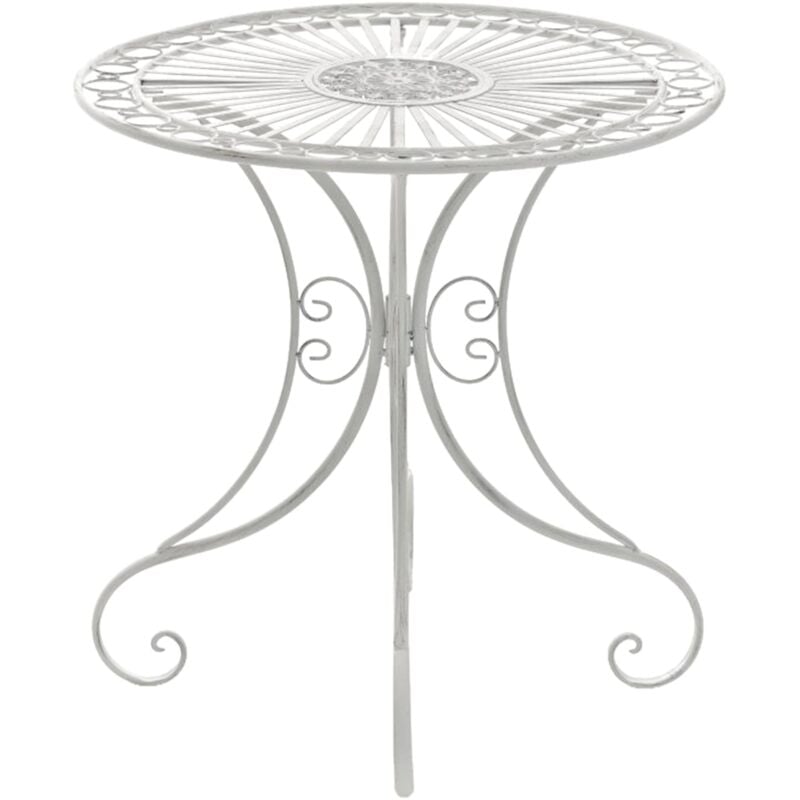 

CLP - Mesa de Jardín Hari Antiguo/Blanco