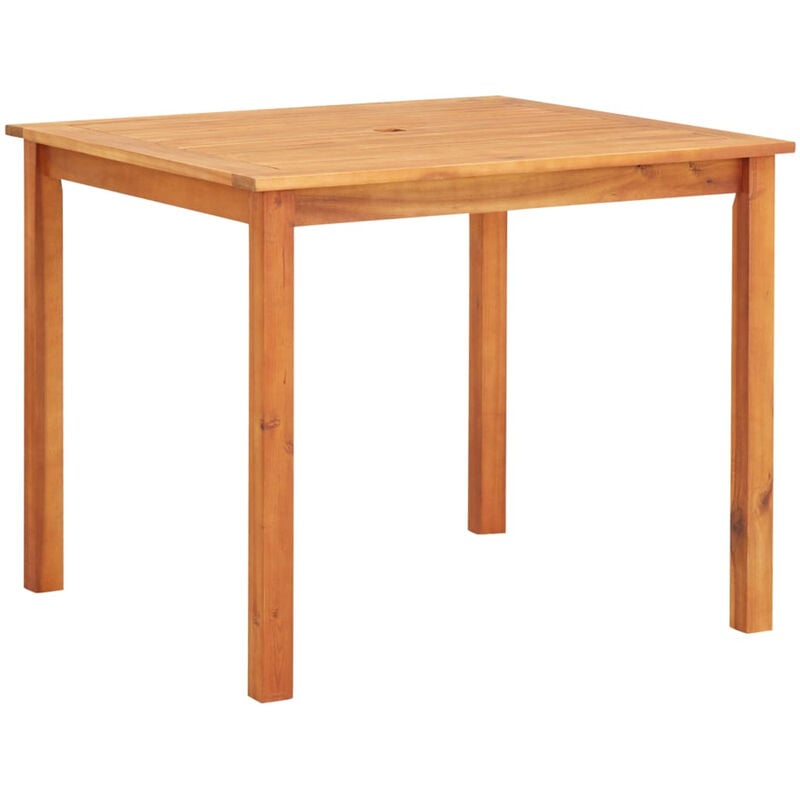 

Mesa de jardin madera maciza de acacia 90x90x74 cm