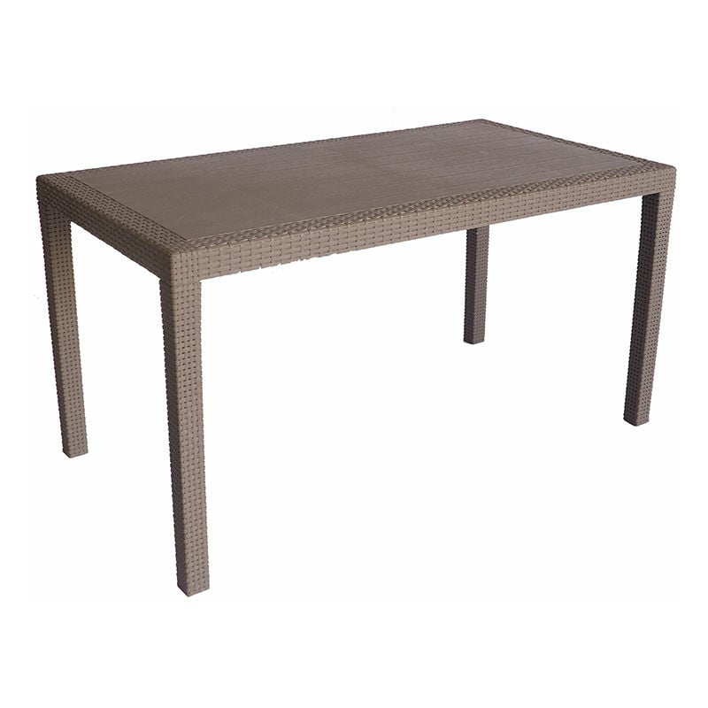

Mesa de jardín rectangular Columbia Taupe