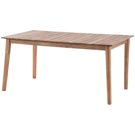 Mesa de jardín rectangular Tiwi Marrón - 8 plazas - Hespéride